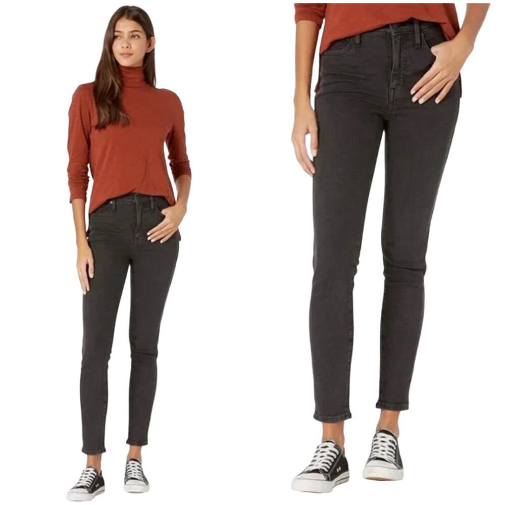 Madewell Women's Skinny Jeans - Charcoal
